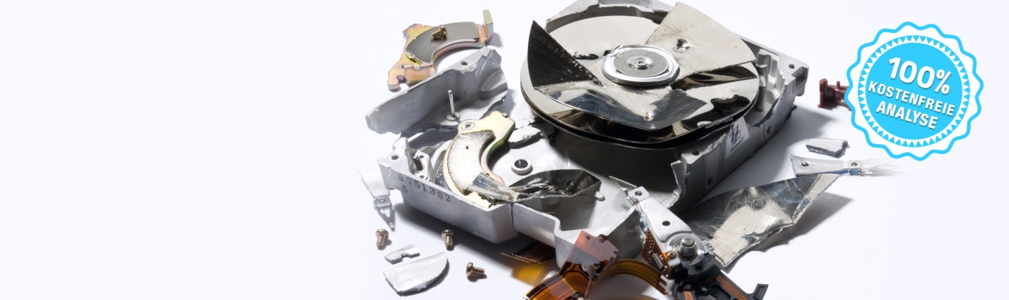 Datenrettung Berlin: Festplatte ist kaputt und klackt